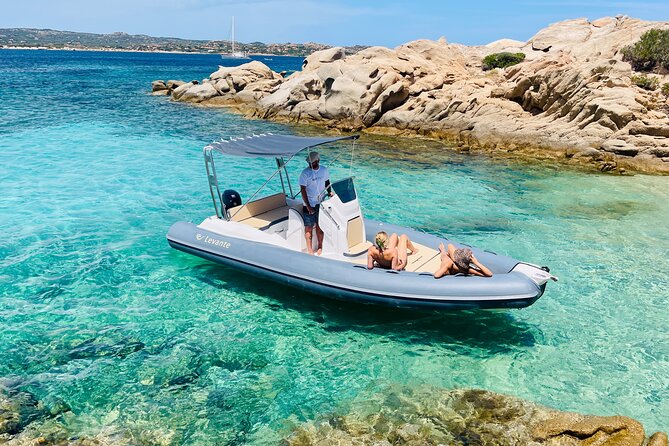 From Palau: Maddalena National Park Boat tour - Pink Beach and Piscine di Budelli: short fame, longer water time