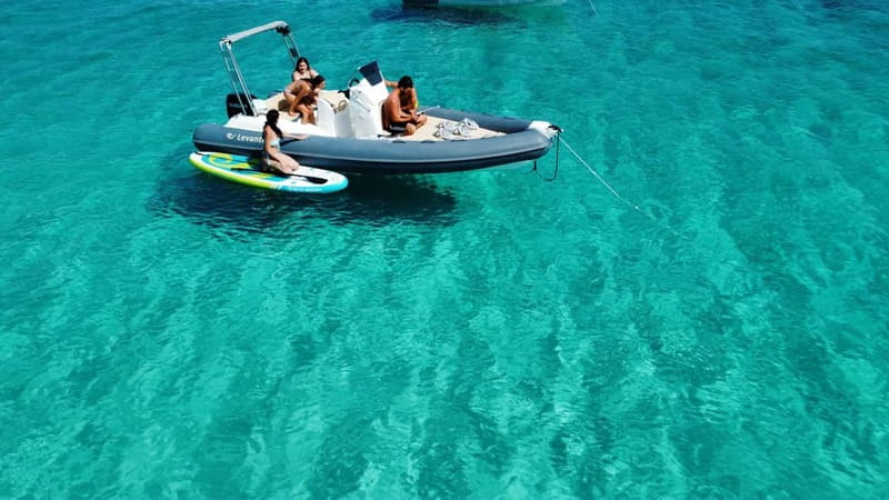 From Palau: Maddalena National Park Boat tour - Cala Santa Maria to the final return to Palau