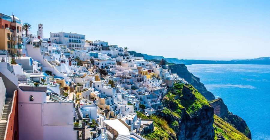 From Paros: Santorini Full-Day Boat Trip - The Bus to Fira: Orientation Plus Time to Wander
