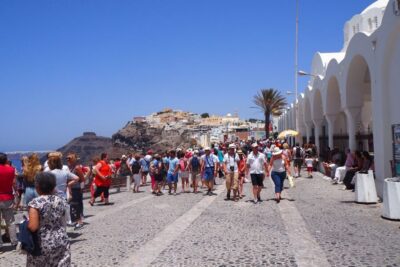 From Paros: Santorini Full-Day Boat Trip - From Piso Livadi to Athinios Port: The Ferry Ride in Real Life