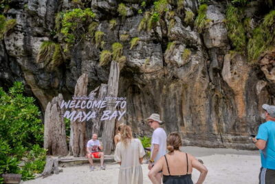 From Phi Phi: Half Day Longtail Boat Tour to Maya Bay - Meet at Marlin Statue in Tonsai Bay: Koh Phi Phi, Not Krabi