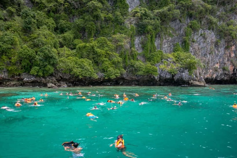 From Phi Phi: Half Day Longtail Boat Tour to Maya Bay - Pileh Lagoon Snorkeling: Where the Included Swim Time Makes the Tour Feel Complete