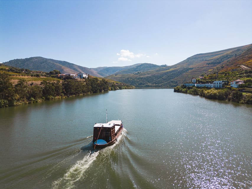 From Pinhão: Douro Valley Rabelo Boat Tour with Port Wine - Malvedos and the joy of seeing estates from the river