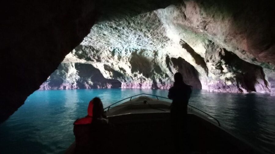 From Portimão: Algar de Benagil and Sea Caves Boat Tour - Castel of São João do Arade and the safety briefing that actually helps