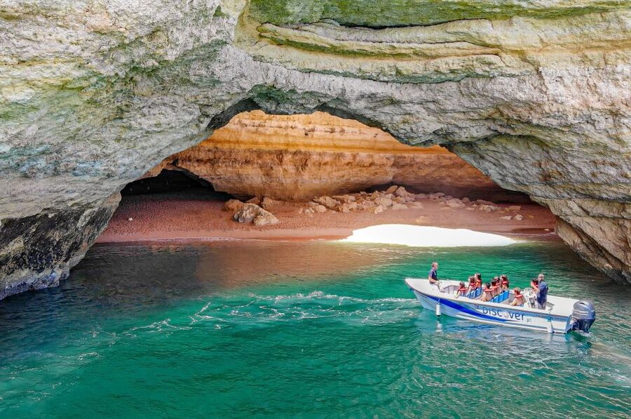 From Portimão: Benagil Boat Tour with Local Guide - Portimão’s Marina Start: how this 1.5-hour Benagil cruise works