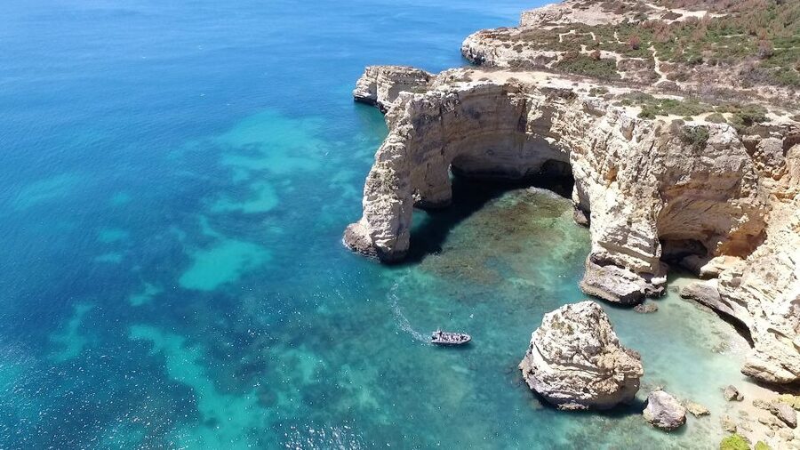 From Portimao: Benagil Cave and Marinha Beach Boat Tour - Praia da Marinha swim stop: the part you’ll feel in your skin