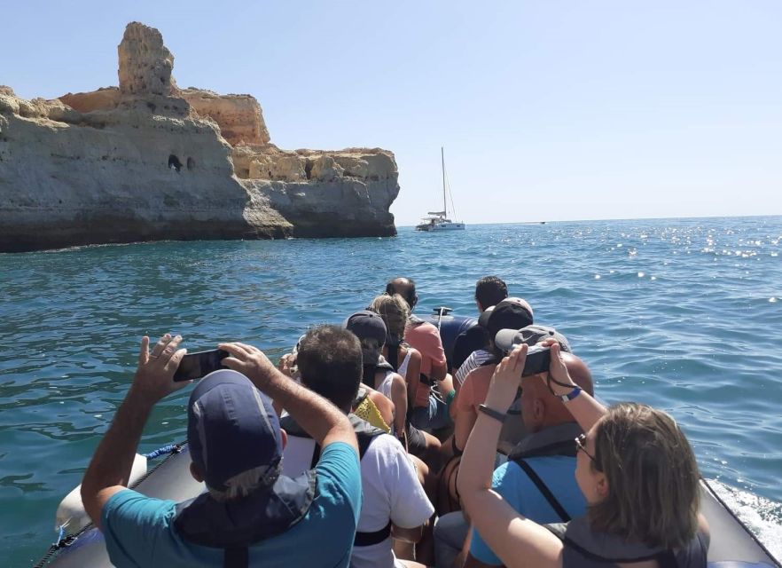 From Portimao: Benagil Cave and Marinha Beach Boat Tour - Guides like Tiago, Diego, and the humor factor that makes it better