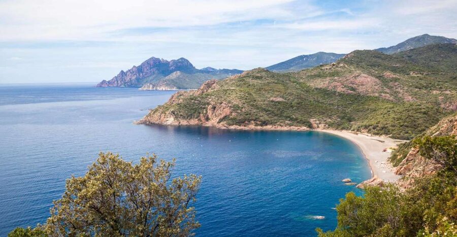 From Porto: Boat tour to the Calanches of Piana & Capo Rosso - The Gulf of Porto start, with a hybrid boat that feels made for scenery