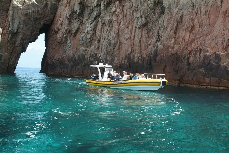From Porto: Calanche de Piana and Capo Rosso Boat Tour - Porto Marina to the Calanques: how this trip actually starts