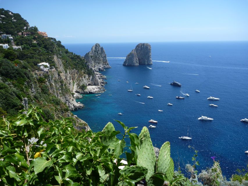 From Positano, Praiano, or Amalfi: Capri Full-Day Boat Tour - Sailing the Amalfi Coast to Capri: Positano and Li-Galli Views