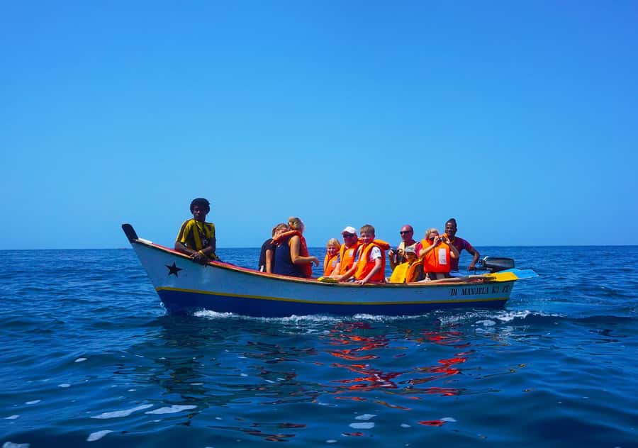 From Praia: Boat Trip, Snorkeling, Cave & BBQ on the Beach - Pilon de Achada Leite and the crab-and-rock moment