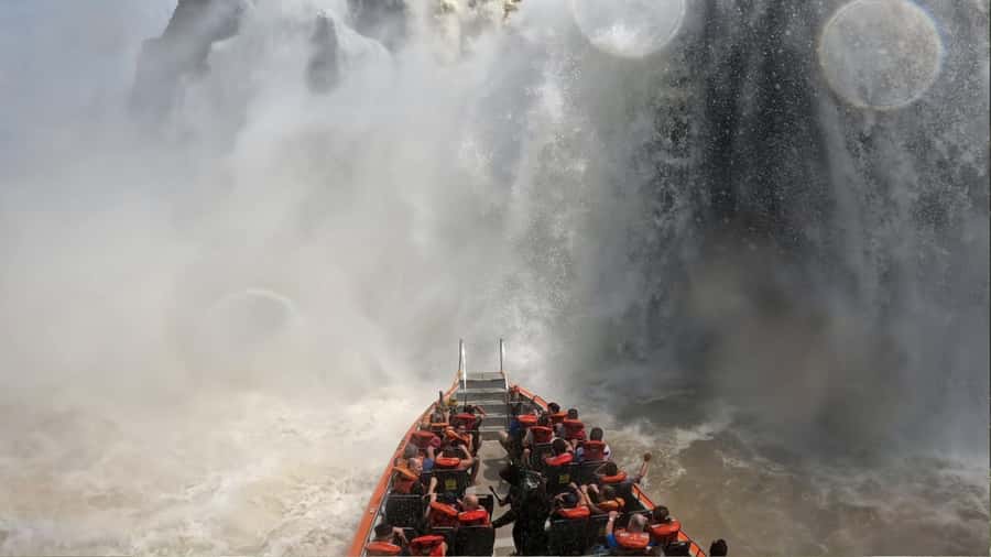 From Puerto Iguazu: Argentinian Iguazu Falls with Boat Ride - Devil’s Throat Top Deck: Big View Before the Spray