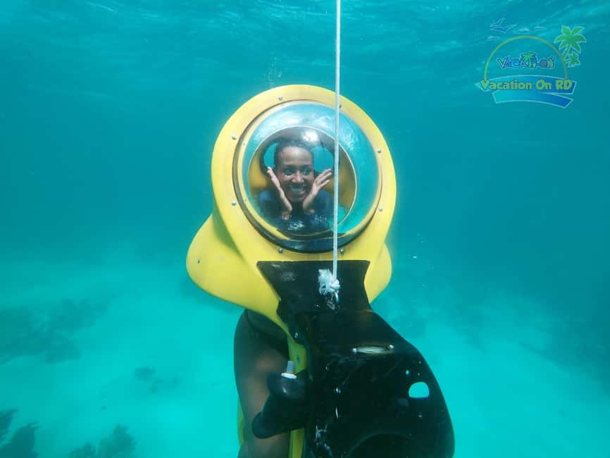 From Punta Cana: ScubaDoo, Snorkel & Glass Bottom Boat Tour - Snorkeling at El Niño: Safety Help and Real Sea Life