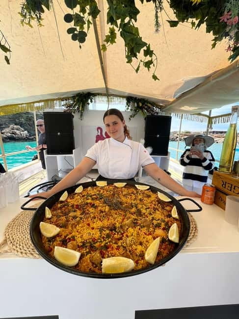 From San Antonio: Family Boat Tour to Conillera Island - Paddle surfing time: a grown-up break that still fits the day