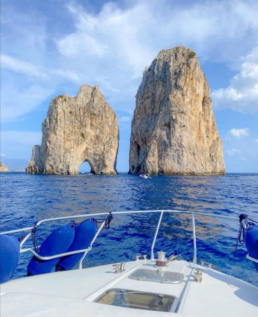 From Sorrento: Capri Boat Trip with City Visit & Swim Stops - Guide style matters on small boats: Tony, Stefano, Renato, Antonio, Fernando, Peppe