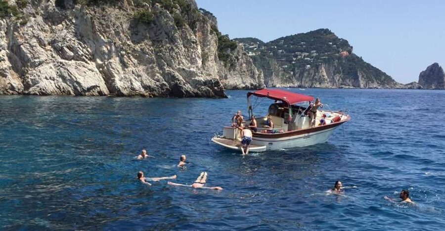 From Sorrento: Capri Guided Boat Tour - The grottos and cliff landmarks: seeing Capri’s icons from sea level