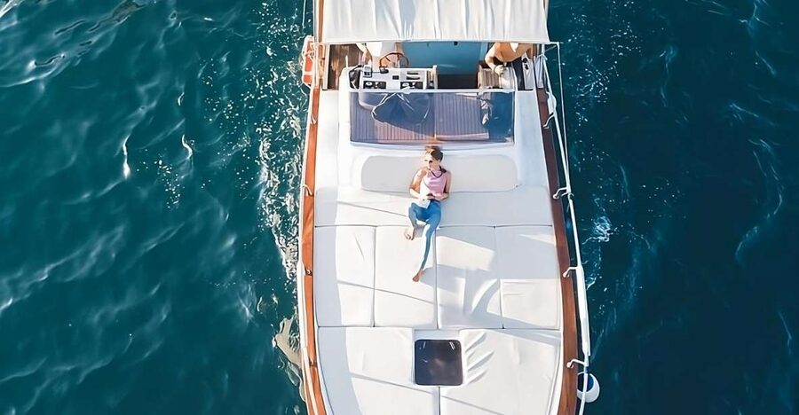 From Sorrento: Capri Island Full-Day Boat Tour - Meeting at Ristorante Ruccio and the morning sail past Punta Campanella