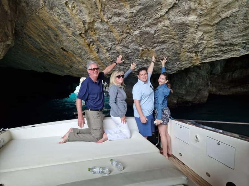 From Sorrento: Full-Day Boat Tour to Capri with Drinks - Sailing from Marina Piccola: the day starts smooth