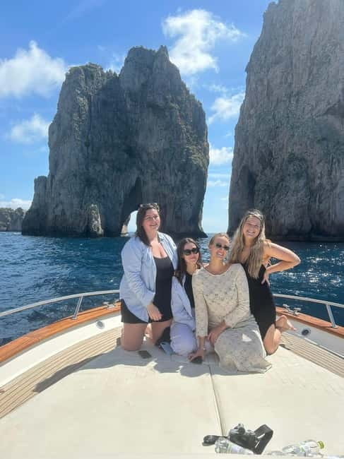 From Sorrento: Full-Day Boat Tour to Capri with Drinks - Snorkeling and the Queen Giovanna swim stop
