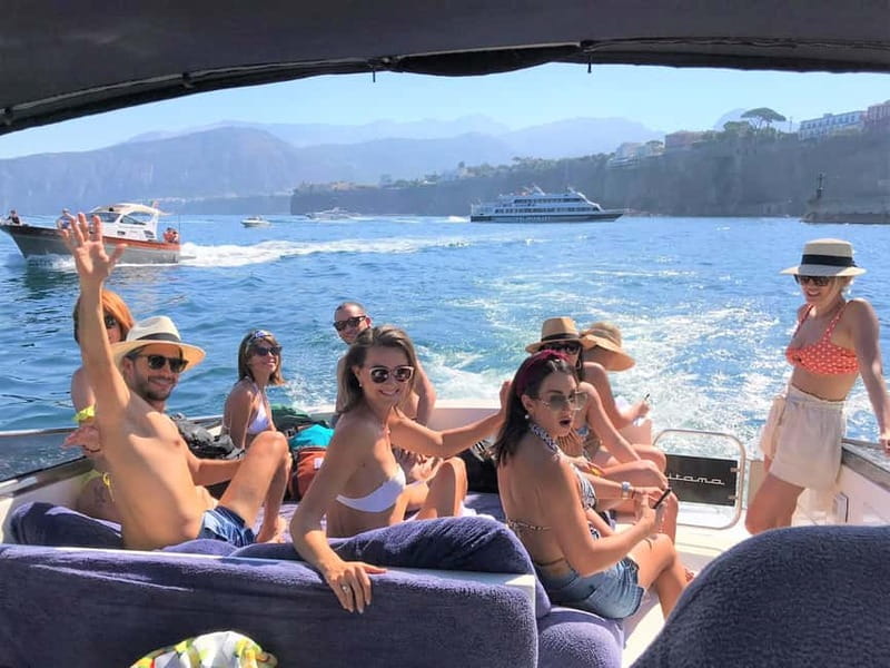 From Sorrento: Full-Day Boat Tour to Capri with Drinks - 3.5 hours on Capri: Piazzetta, gardens, and Anacapri time