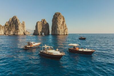 From Sorrento or Positano: Capri Island Private Boat VIP Tour - The Grotto Circuit: Blue, Green, and White, With Real-World Constraints
