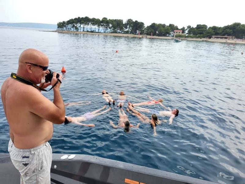 From Split: Blue Cave, Hvar, Mamma Mia, 5 Islands boat Tour - Hvar City: lunch time, fort walk energy, and shopping breaks