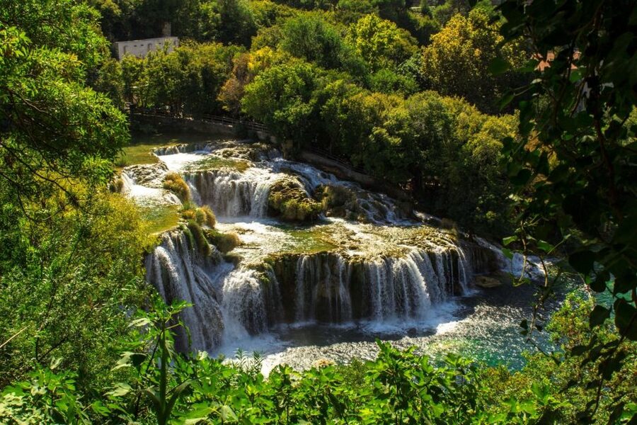 From Split: Krka Waterfalls Tour with Boat Ride & Swimming - Skradinski Buk waterfalls: a 30-minute guide that sets you up for great photos