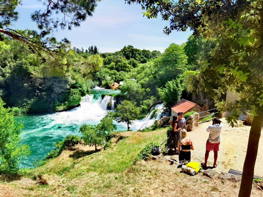 From Split & Trogir: Krka Waterfalls Day Tour with Boat Ride - The bus ride from Split or Trogir and how the timing feels
