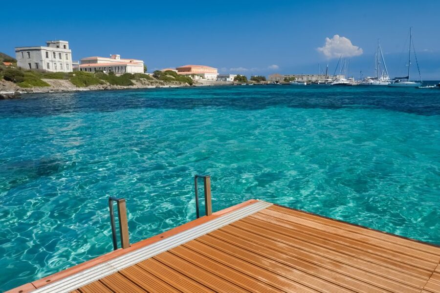 From Stintino: Asinara Vintage Sailing Boat Tour with Lunch - Cala d’Oliva: white-sand beaches and the park’s headquarters area