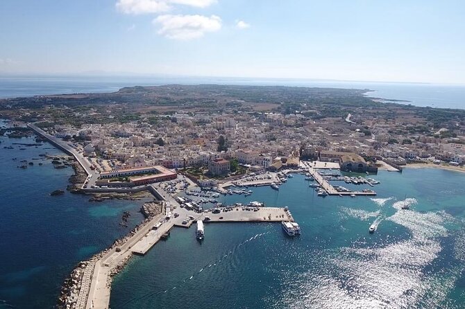 From Trapani: Egadi Islands tour with lunch on board - Levanzo island time (about 1 hour): slow walking on a small place
