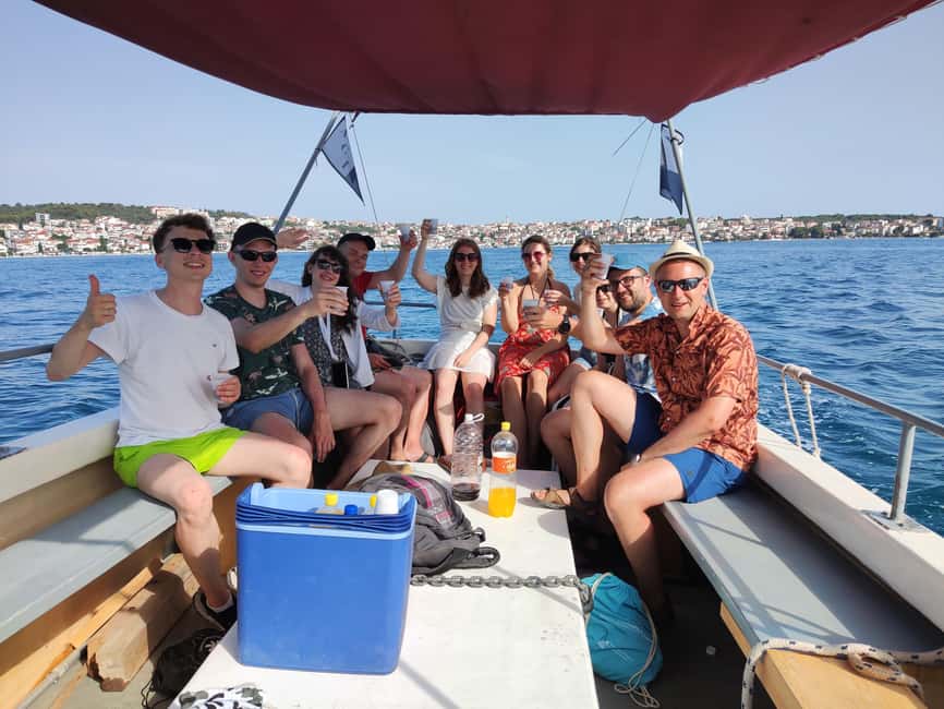 From Trogir: Guided Panoramic Boat Tour with Drinks - Racetinovac Bay: The Closest Thing to Silence on This Route