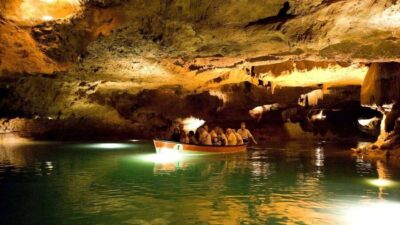 From Valencia: Caves of San José Guided Tour & Boat Ride - The Valencia to Vall d’Uixó transfer: pickups at Torres de Serranos or HOLA TRIP