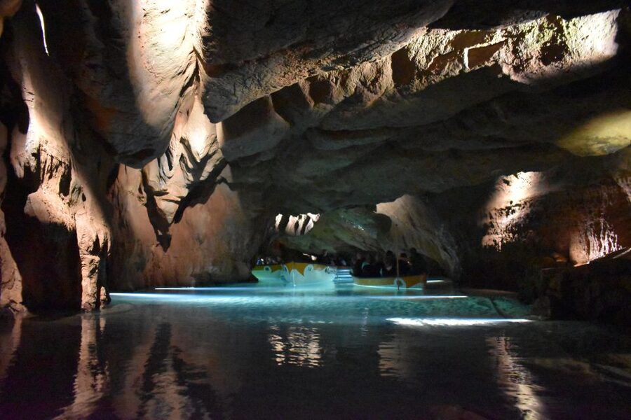 From Valencia: Cueva de Sant Josep Boat Tour with Guide - The boat ride on Europe’s longest navigable underground river