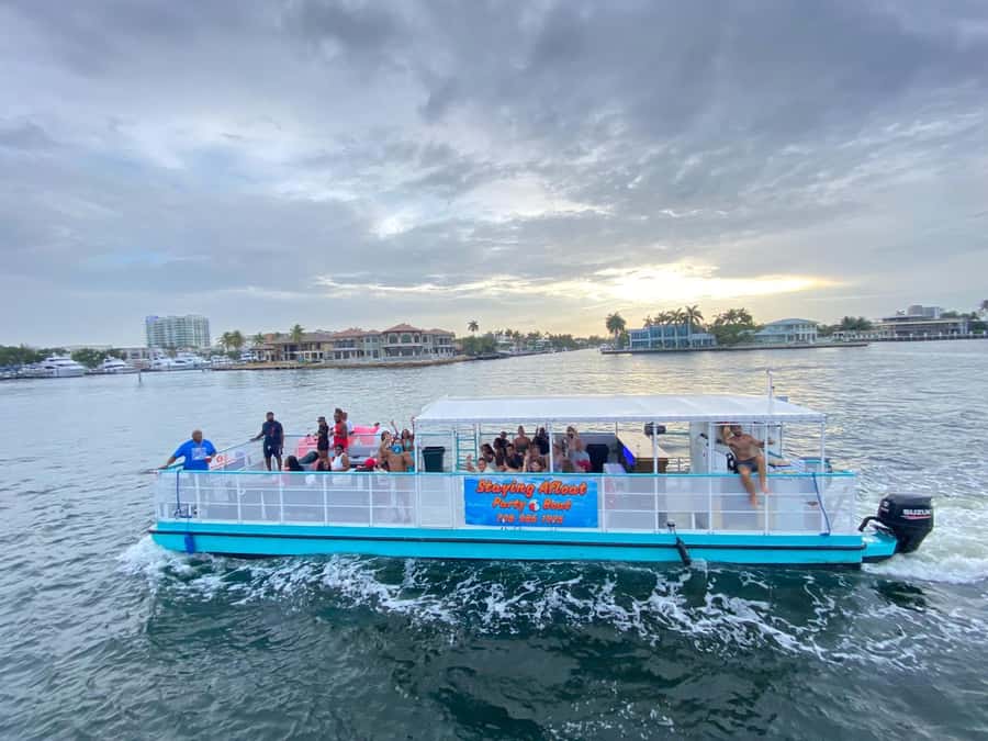 Ft. Lauderdale: Party Boat Tour to the Sandbar with Tunes - BYOB, Coolers, and How the Party Actually Works on Board