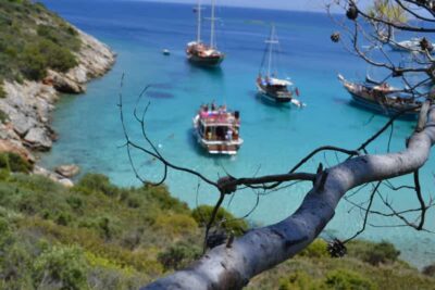 Full-Day Orak Island Boat Trip from Bodrum - Meeting up at Bayside & Tora and what the cruise feels like
