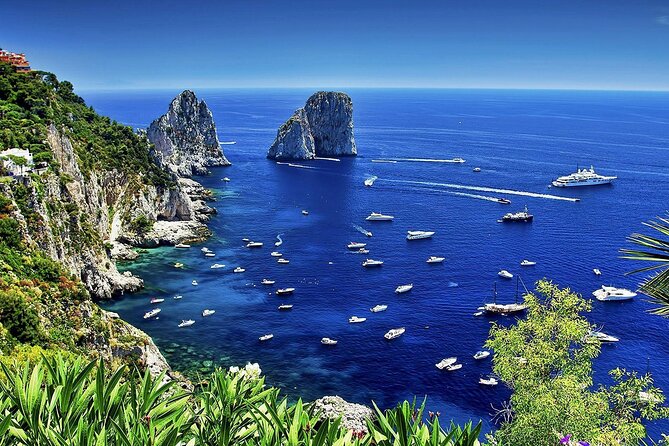 Full Day Private Boat Tour to Capri from Positano - Marina Piccola: lunch time and a change of pace on Capri