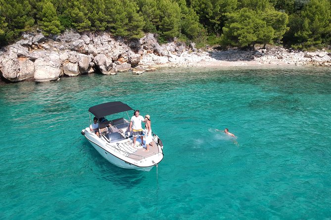 Full day Private Boat Tour to Elaphite Islands and South Mljet - A private speedboat day that actually feels like a day at sea