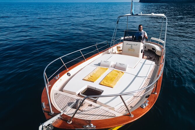 Full-Day Private Capri Boat Tour - From Sorrento Coast to the “wow” shoreline views