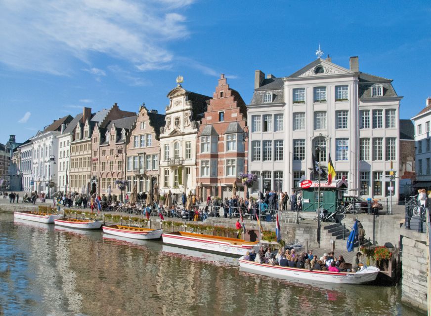 Ghent: 40 Minute Medieval Center Guided Boat Tour - River Leie Highlights: How the Route Sets Up the Towers