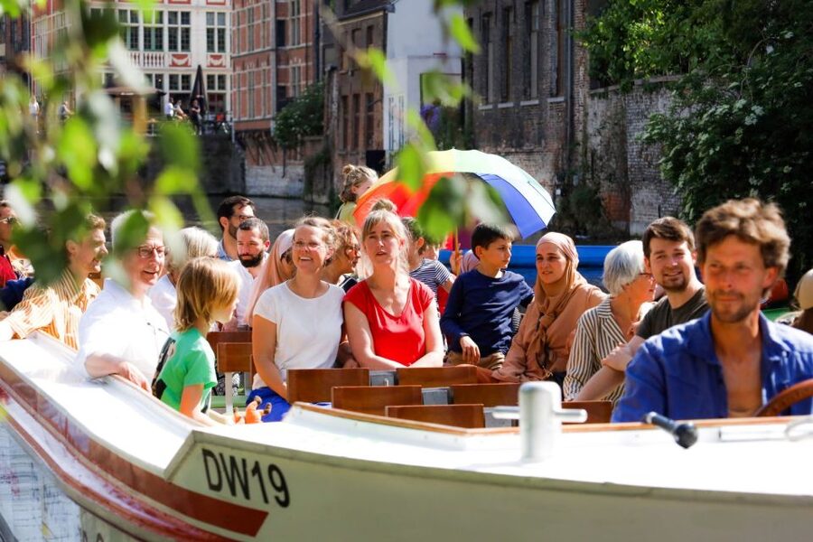 Ghent: 40 Minute Medieval Center Guided Boat Tour - Comfort, Seating, and Weather for a 40-Minute Ride