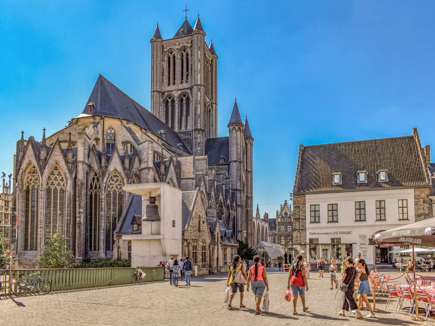 Ghent: Guided Walking Tour and Canal Boat Trip - Patershol and Gravensteen: craft guild stories and a fortress feel