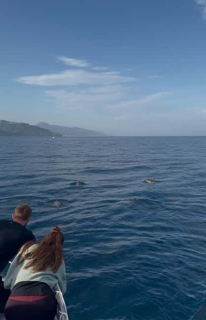 Giardini Naxos: Dolphin Searching Sunset Boat Tour - Caves Beyond the Classics: Orange Coral and Blue Cave Mentions