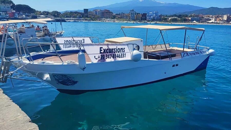 Giardini Naxos: Dolphin Searching Sunset Boat Tour - Finding the Caves: Blue Grotto, Lovers’ Cave, and the Taormina Coast From Water