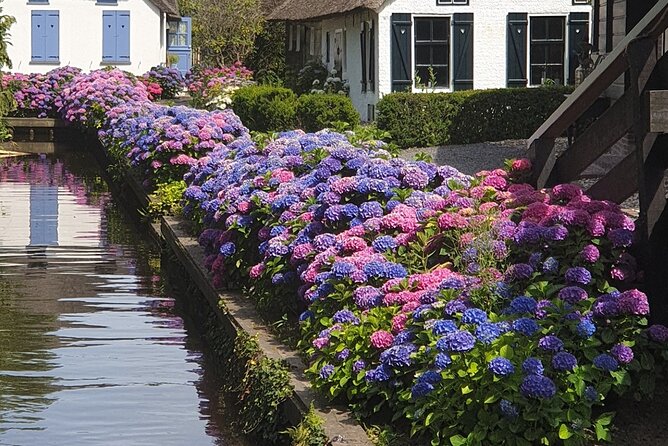 Giethoorn Day Tour from Amsterdam with Small Boat Ride - The Car-Free Village Walk: Where You Start to See the Pattern