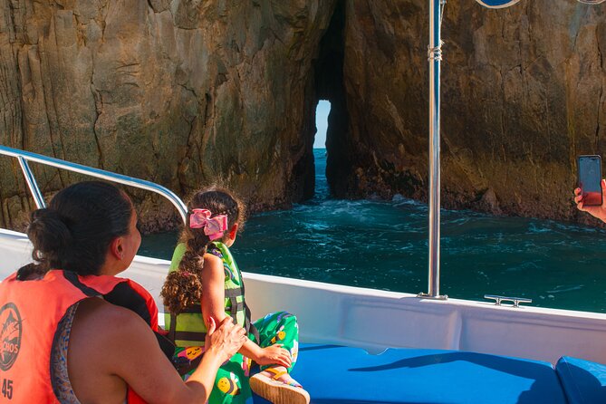 Glass-bottom boat tour to the Arch + beach time - Pelicans, sea lions, and a possible whale sighting