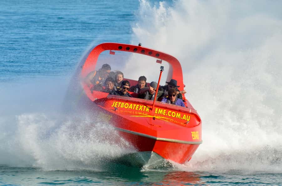 Gold Coast: 55-Minute Extreme Jet Boat Ride - Surfers Paradise pickup: finding the big red boats fast