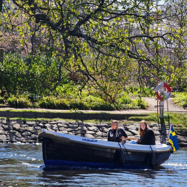 Gothenburg city center: Electric selfdrive boat tour - Who should book this Gothenburg electric boat tour