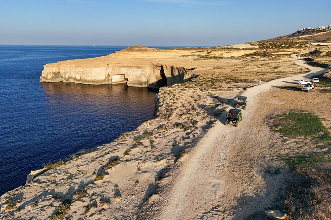 Gozo Jeep Safari Tour (4x4) + Comino (Blue Lagoon) boat trip! - Dwejra Bay and Ta’ Pinu Shrine: Sea Mysteries and a Spiritual Pause