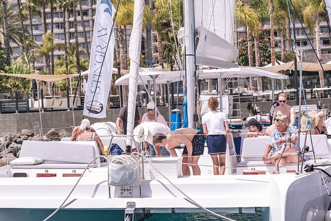 Gran Canaria Virgin Beaches Boat Tour with Food - The Black-Sand Paradise Cove: Quiet Water Time