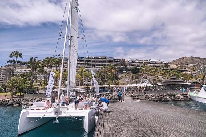 Gran Canaria Virgin Beaches Boat Tour with Food - Meeting Point and Timing: Stingray Catamaran at Puerto de Mogán
